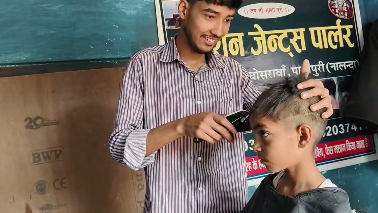 आज बाल कटवा लिया लव के कहने पर ❤️