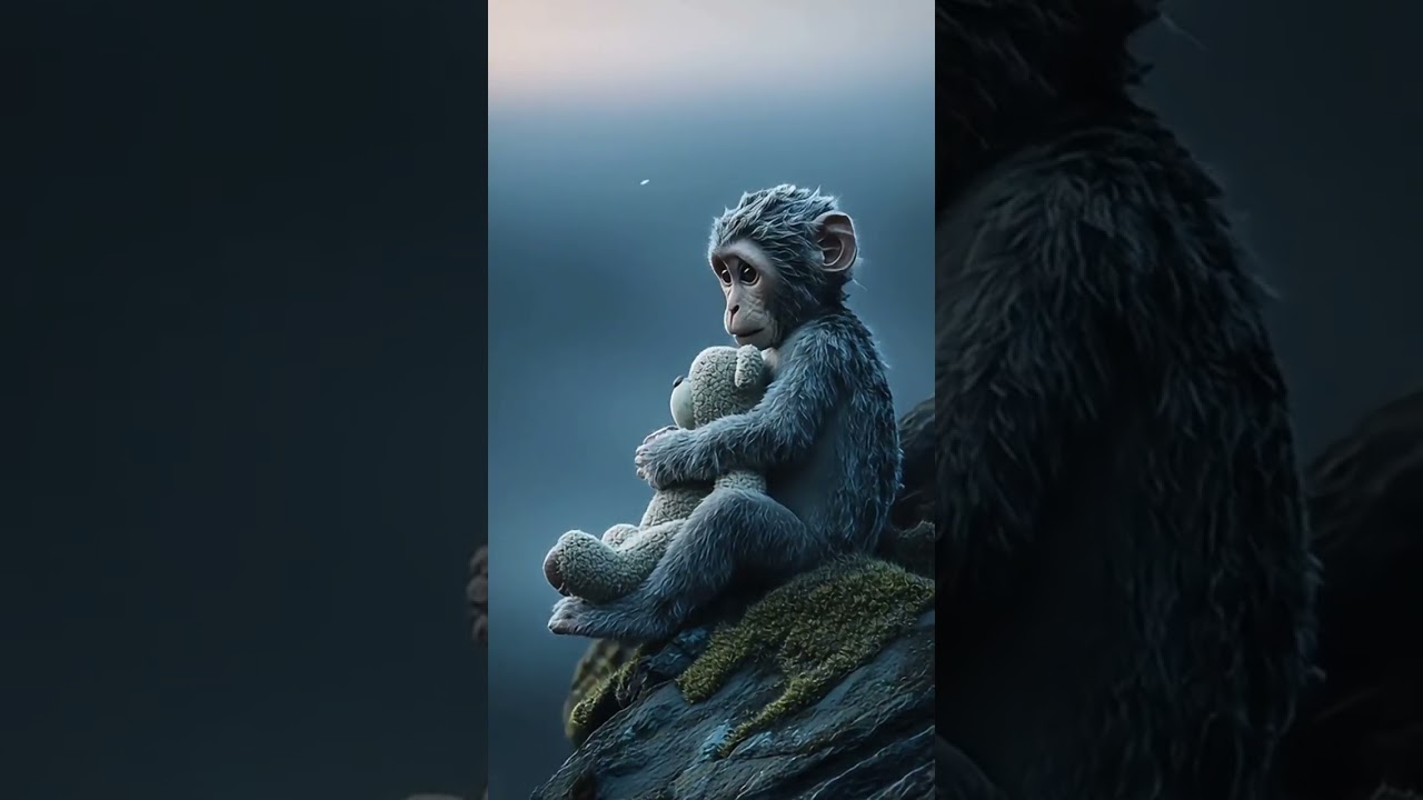 Abandoned Baby Monkey&hellip; But The Internet Refused To Leave Him Alone 🥺🐒