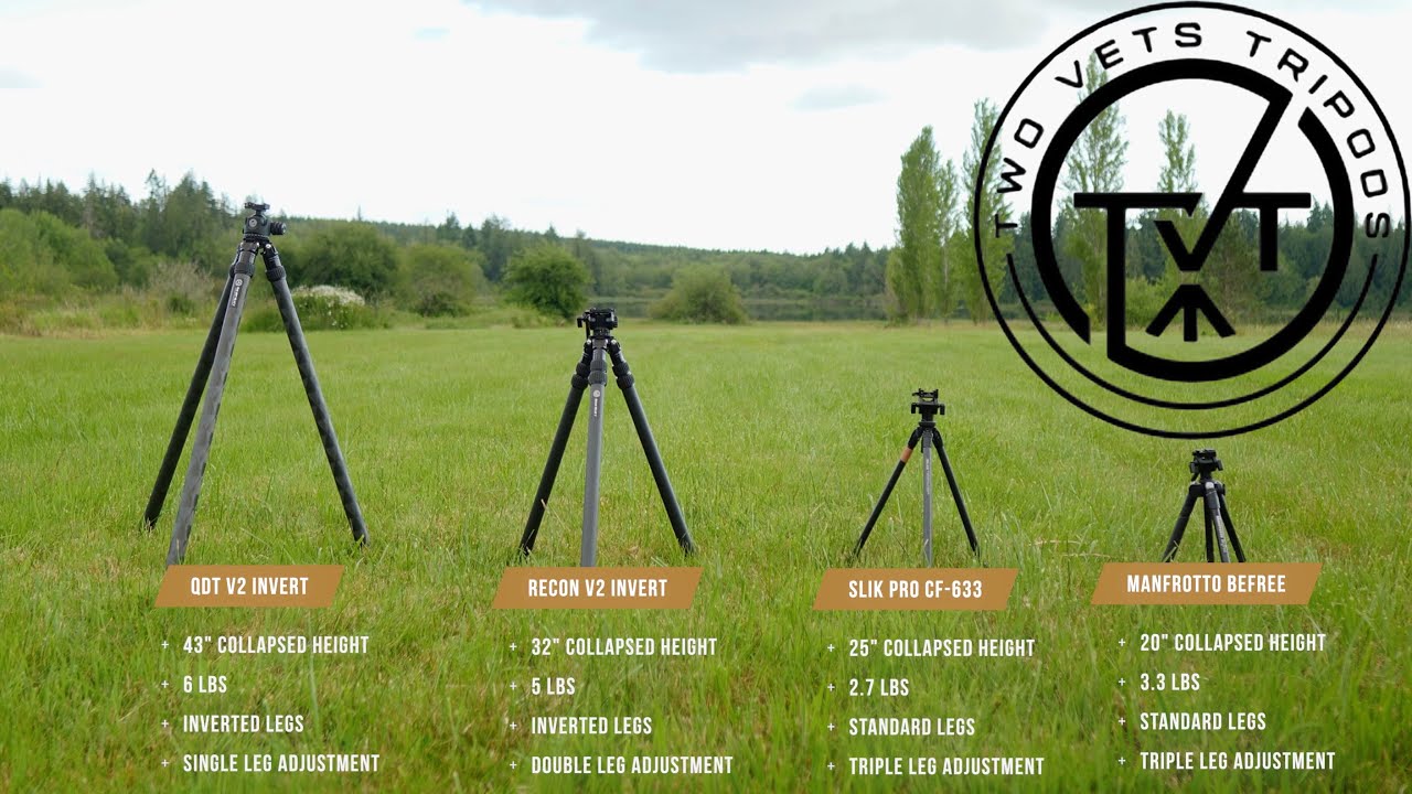 The best all in one tripod! Two Vets Tripods Recon V2