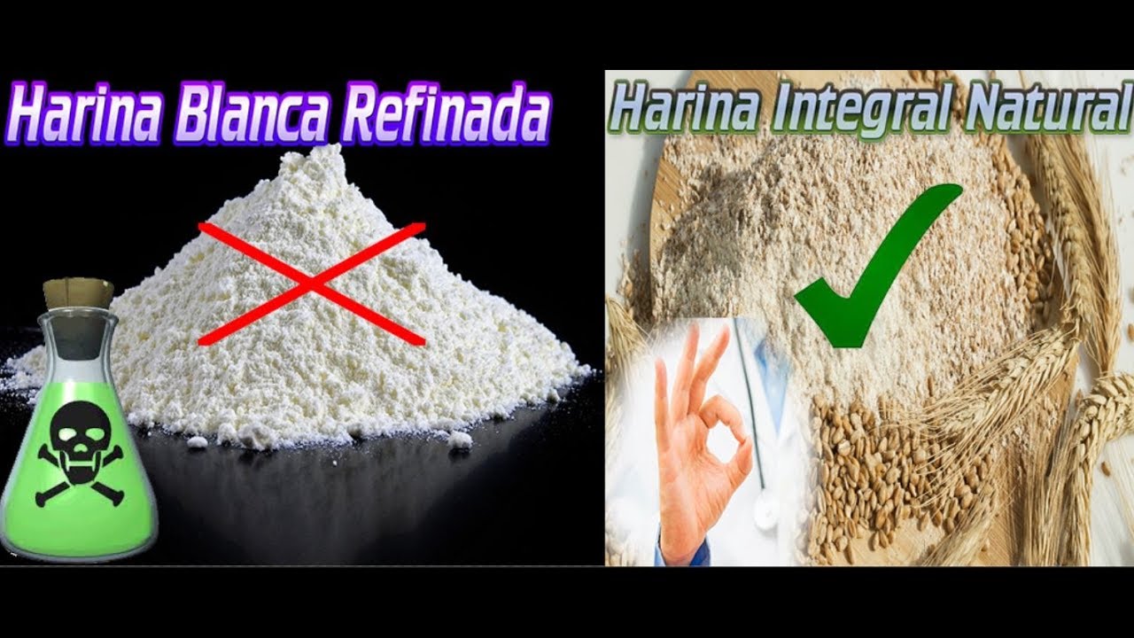 Harina Blanca Refinada: Veneno puro | Si ves este vídeo no volverás a tomarla