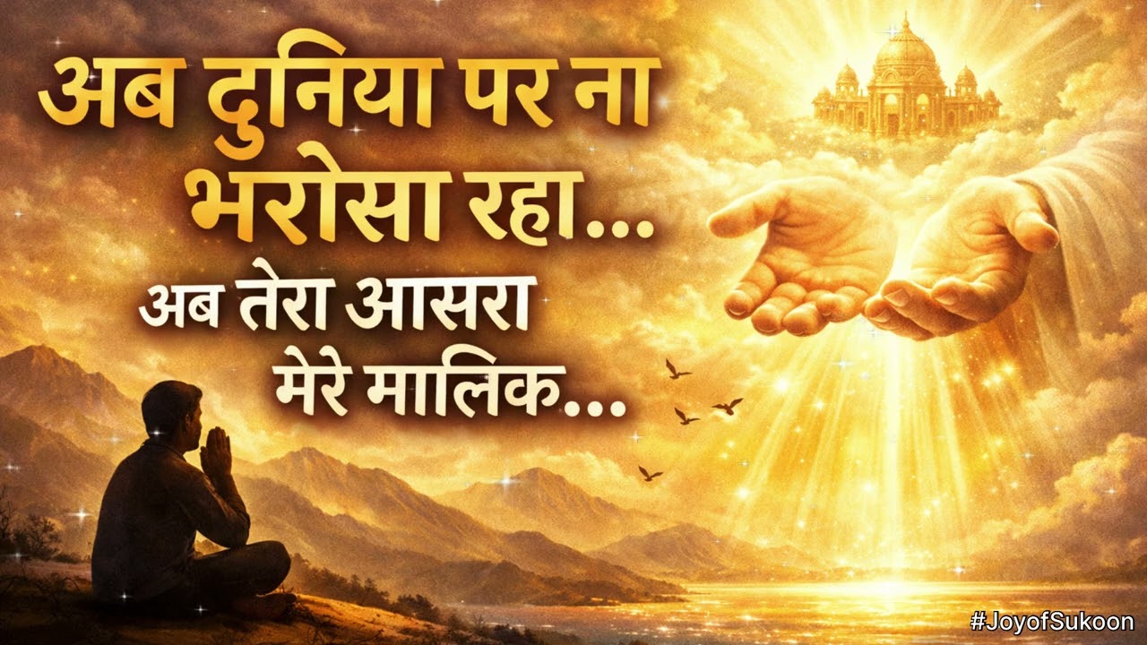 अब तेरा आसरा मेरे मालिक | डॉ. प्रेम रावत जी को समर्पित भजन | Peaceful Hindi Bhajan #joyofsukoon