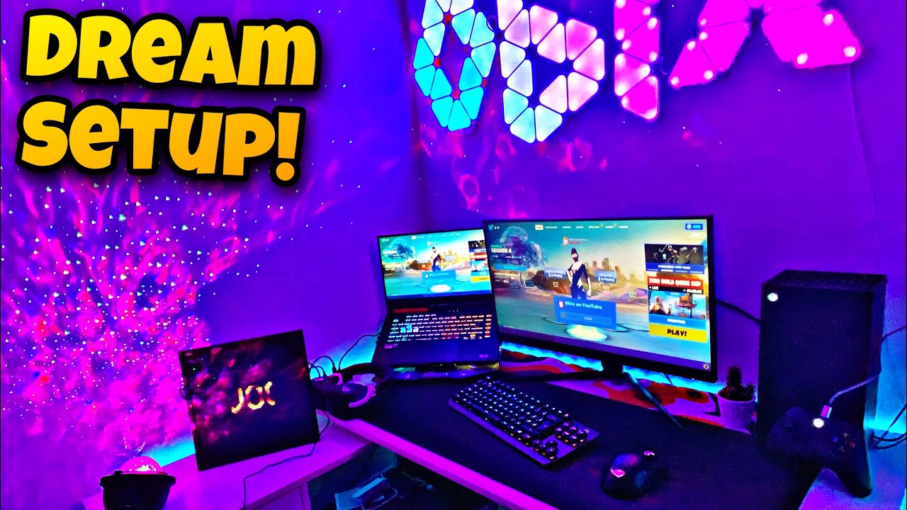 I Built my ULTIMATE Dream Laptop Gaming Setup!