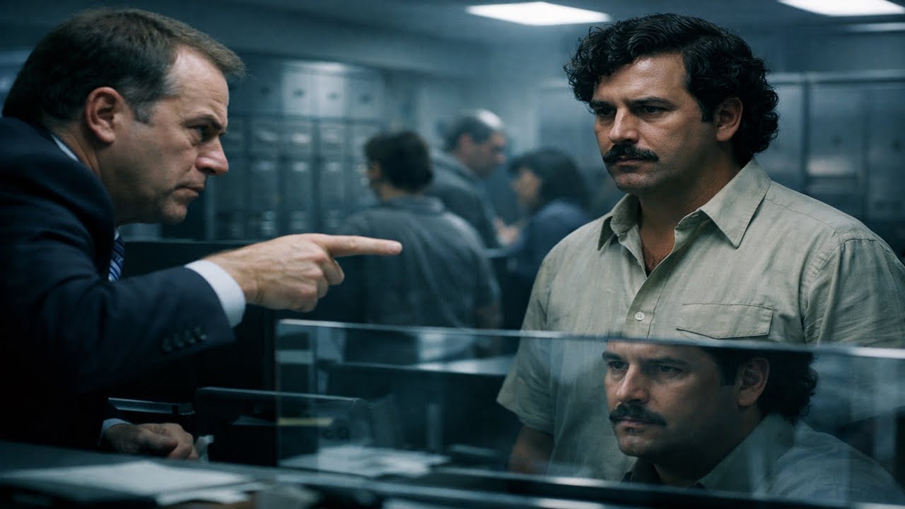 “¡Aquí no aceptamos gente como usted!” dijo el GERENTE DE BANCO a Pablo Escobar… grave error.