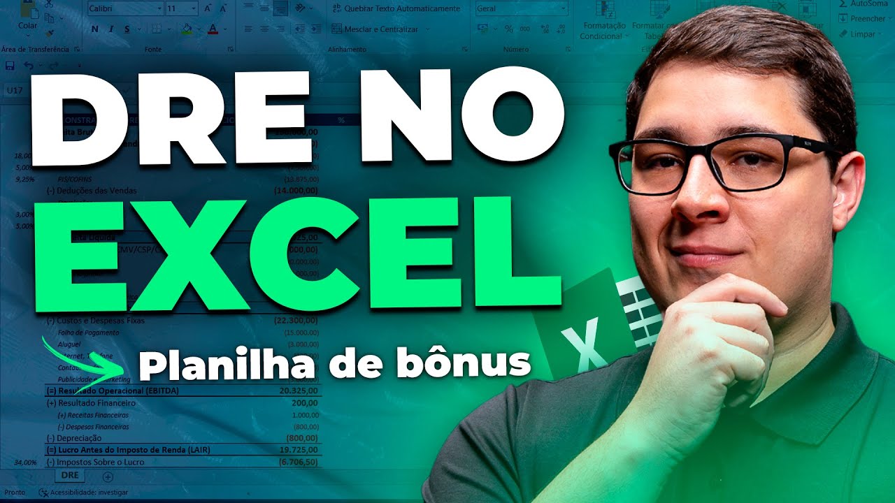 COMO MONTAR UMA DRE NO EXCEL | PASSO A PASSO