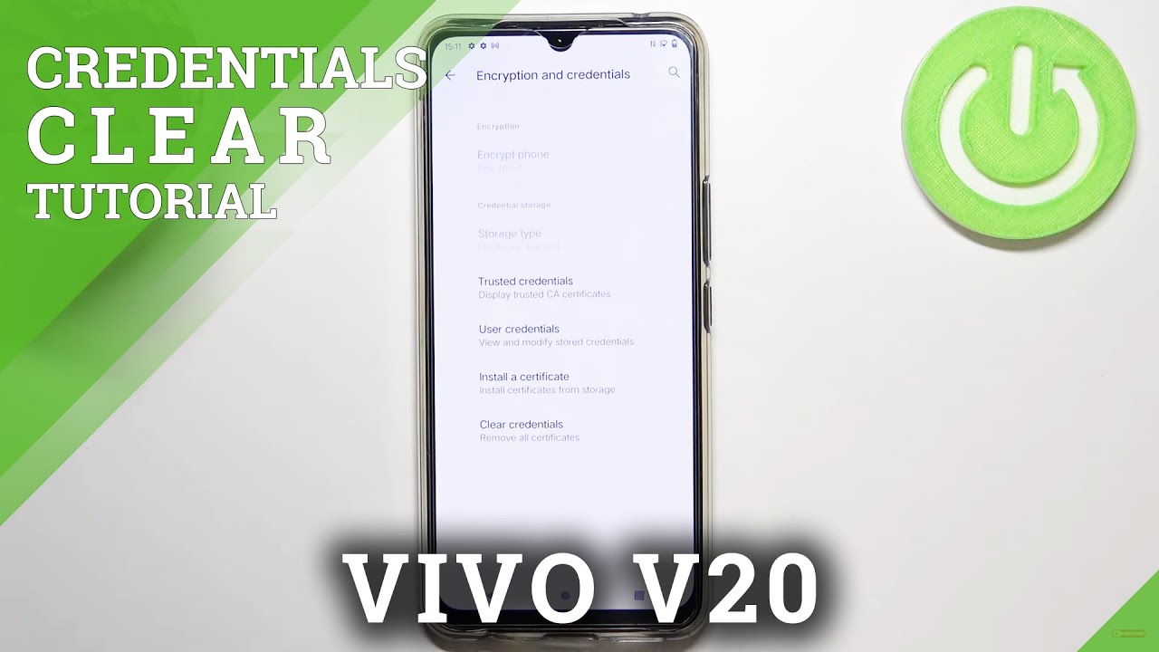 How to Clear Credentials on VIVO V20 &ndash; Remove All Credentials