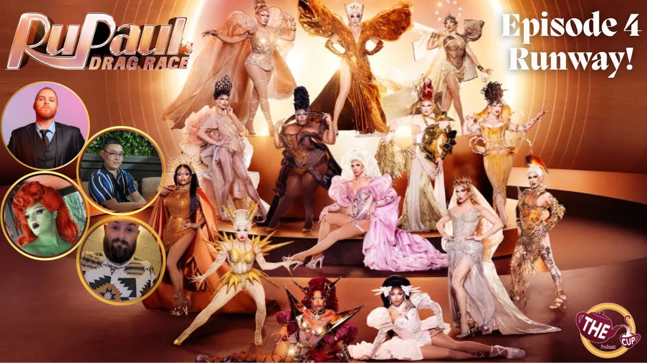 Red Carpet Mash-Up Design Challenge! | RuPaul's Drag Race Season 18 E4 🌟 | #DragRace | The CUP 🍵