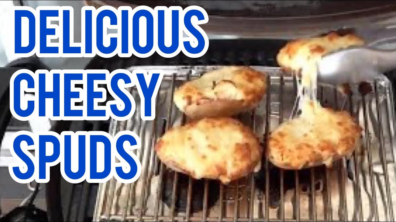 WEBER Q1200 :HOW TO GRILL TWICE BAKED POTATO ON THE WEBER BABY Q