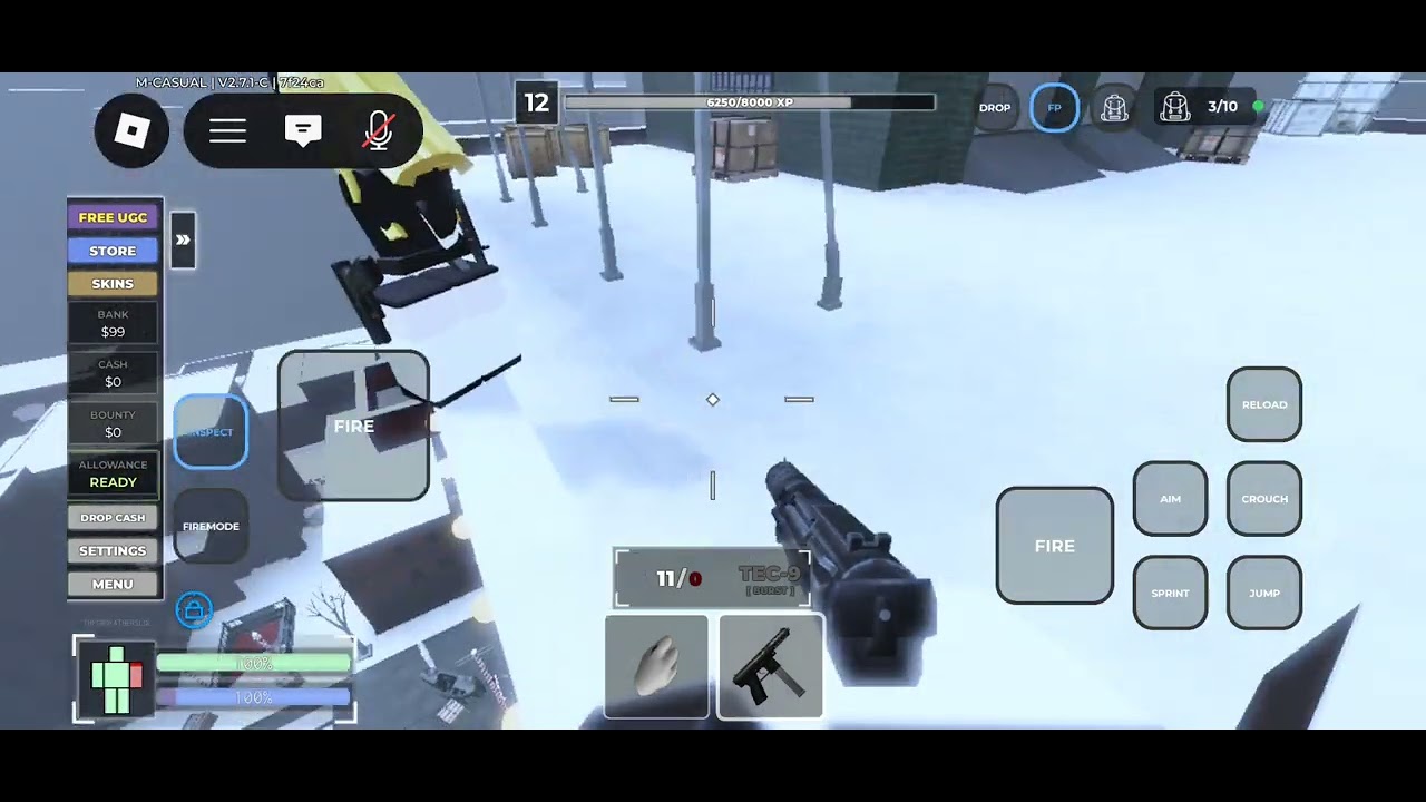 Part 2 same server playing criminality 
