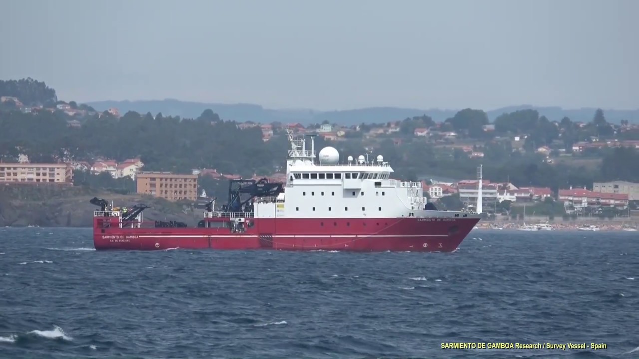 SARMIENTO DE GAMBOA Arrival and docking at the Port of La Coruna (ES) - 25 June 2017