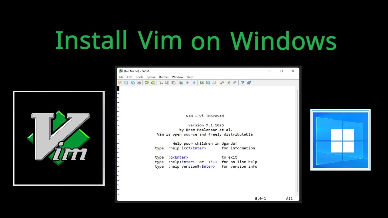 Как установить Vim 9.1 на Windows 10/11 (2026) | Пошаговое руководство