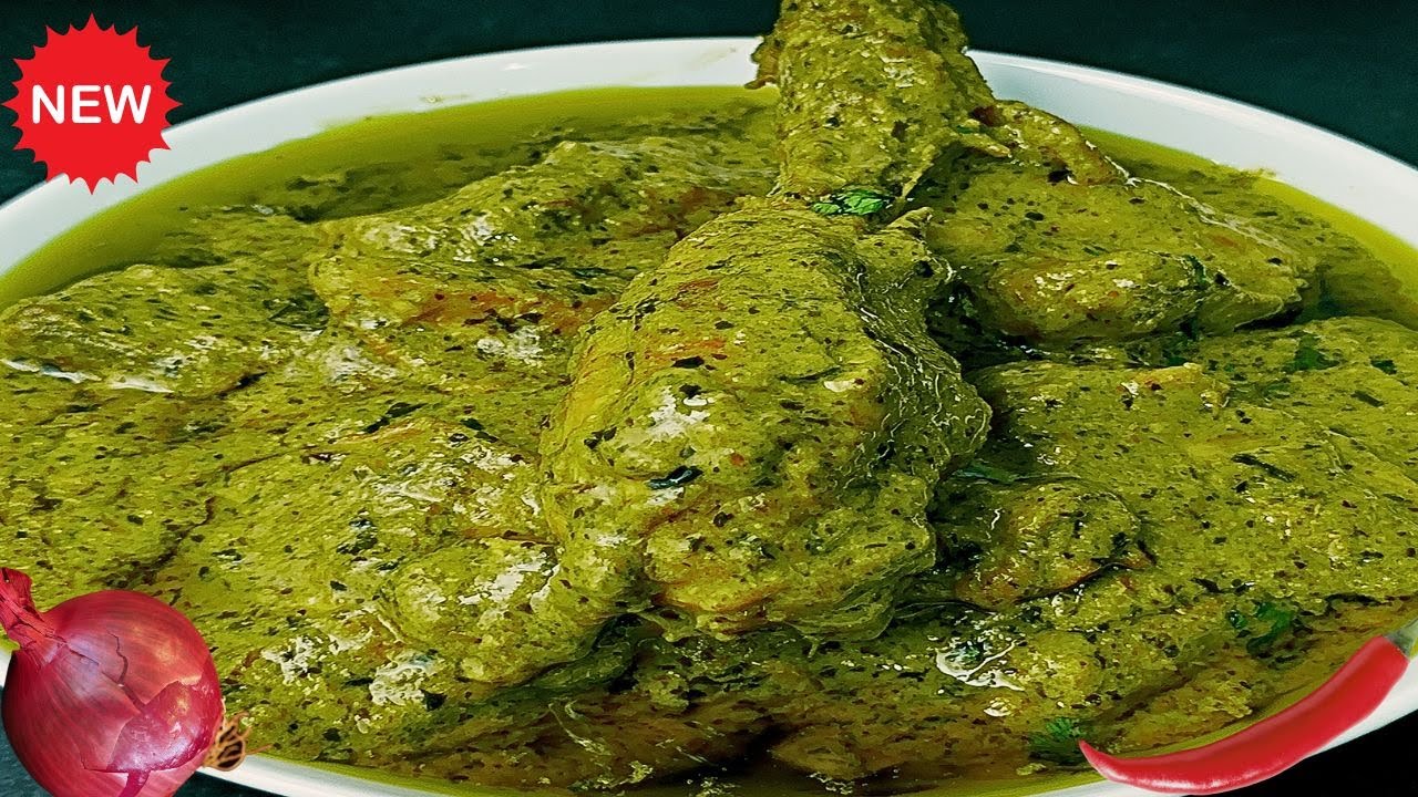 Unique Green Chicken Korma Recipe | How to Make Green Chicken Korma