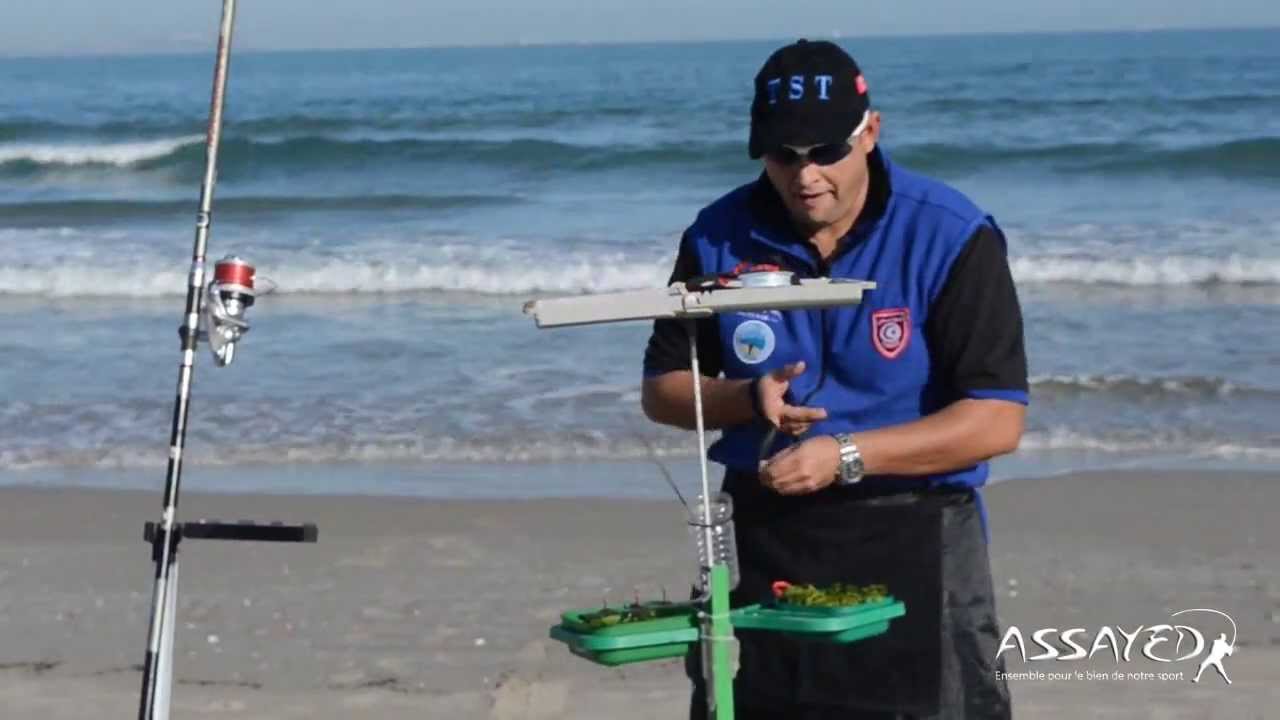 5ème journée de championnat de tunisie surfcasting 2013