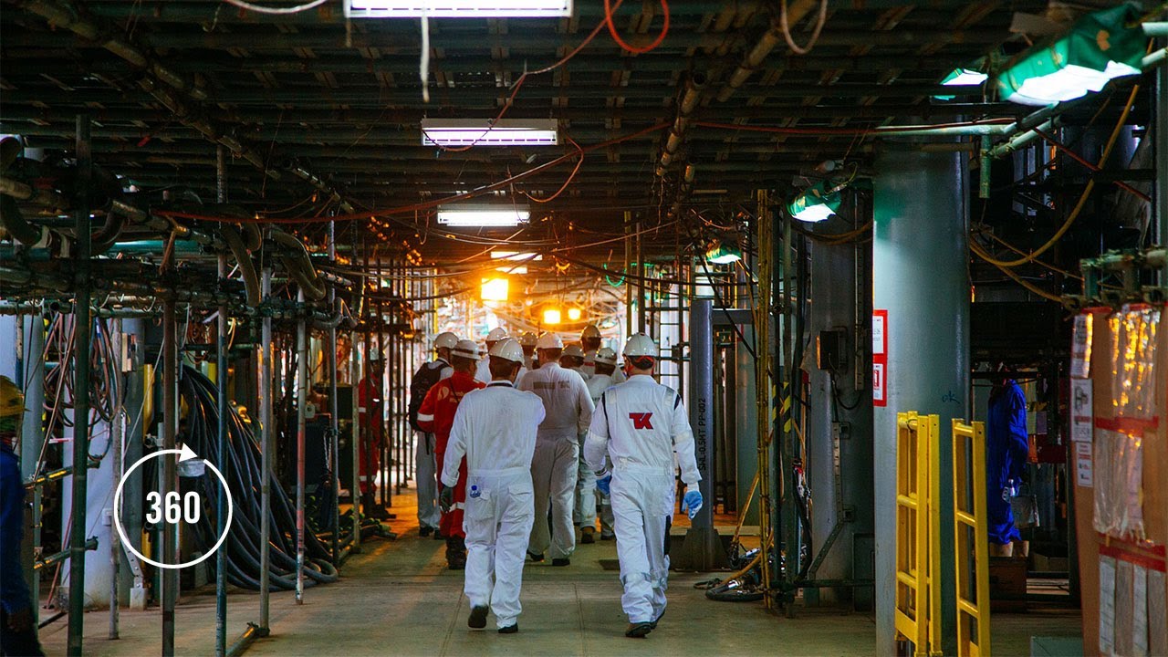 Exploring the Pioneiro de Libra FPSO | 360 Video