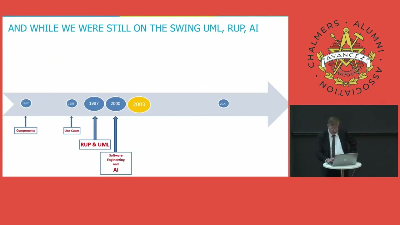 The Uncomfortable Truth of Software Engineering - Ivar Jacobson at Chalmers University