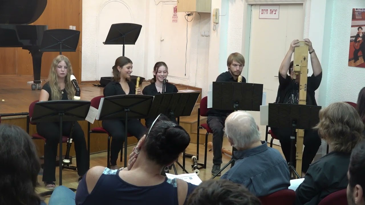 Yossi Hartmann - Variations on a Theme by Nahum Heiman for Recorder Ensemble