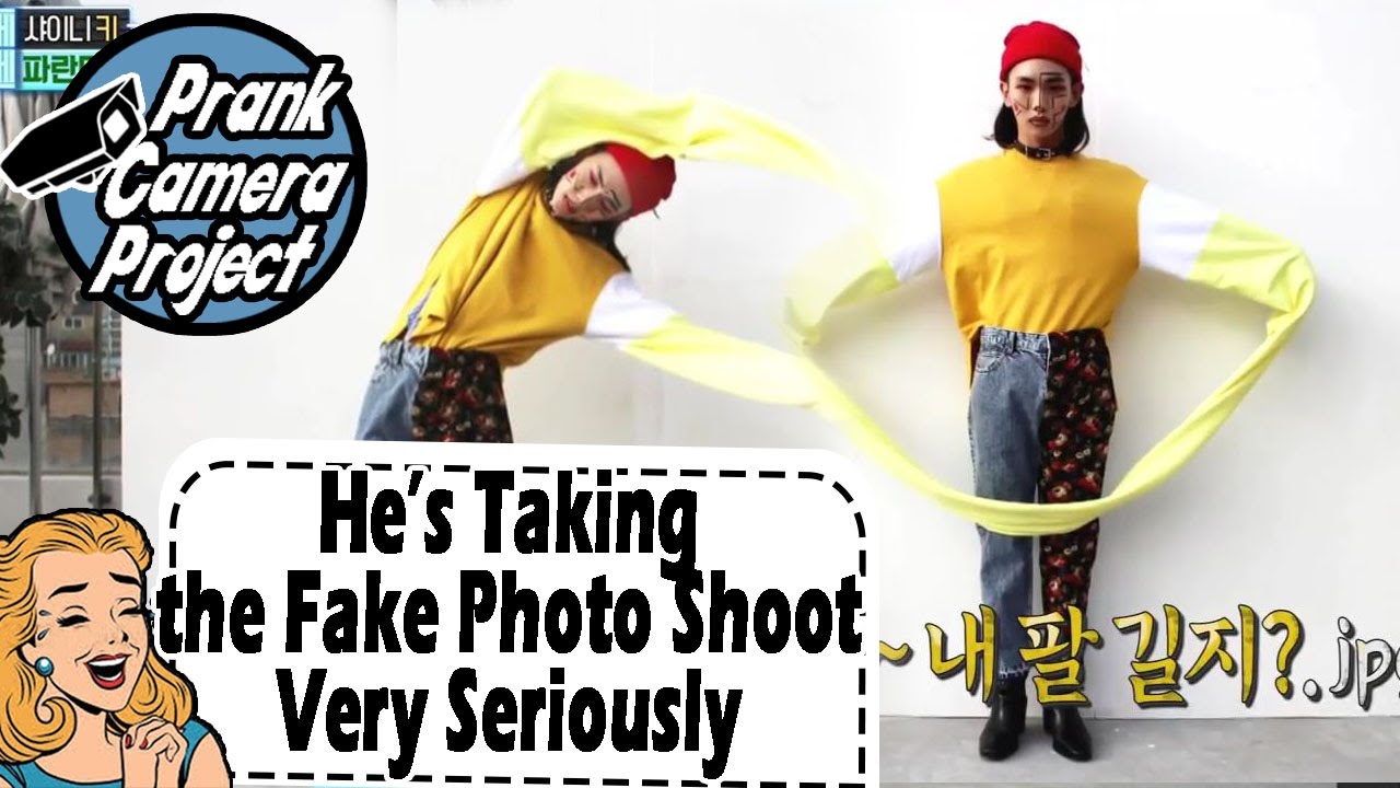[Prank Cam Project KEY Got Fooled] Key Takes Photo Seriously In Funny Outfit 20170402