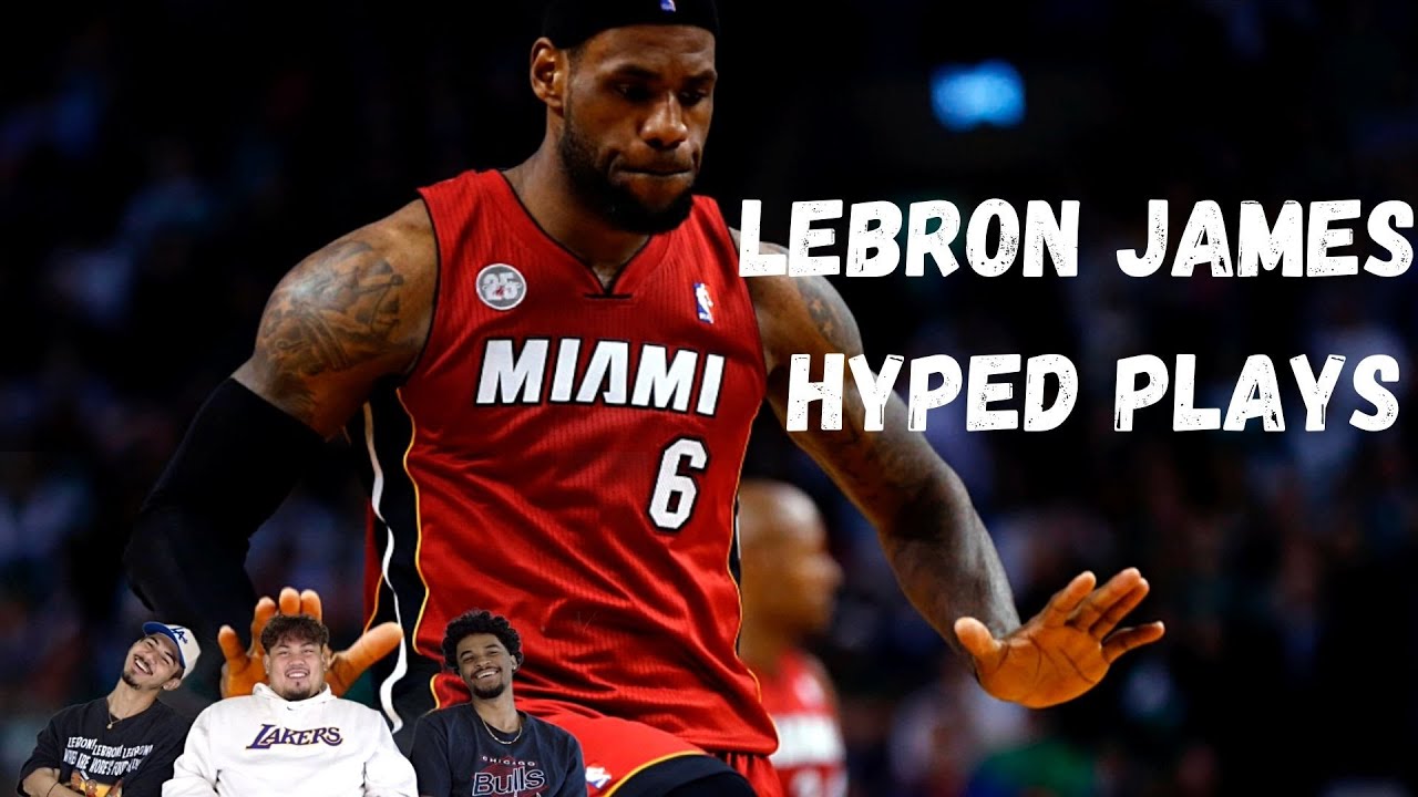 SHINE REACTS: LEBRON JAMES HYPED PLAYS(LOUDEST CROWD REACTION)!!!