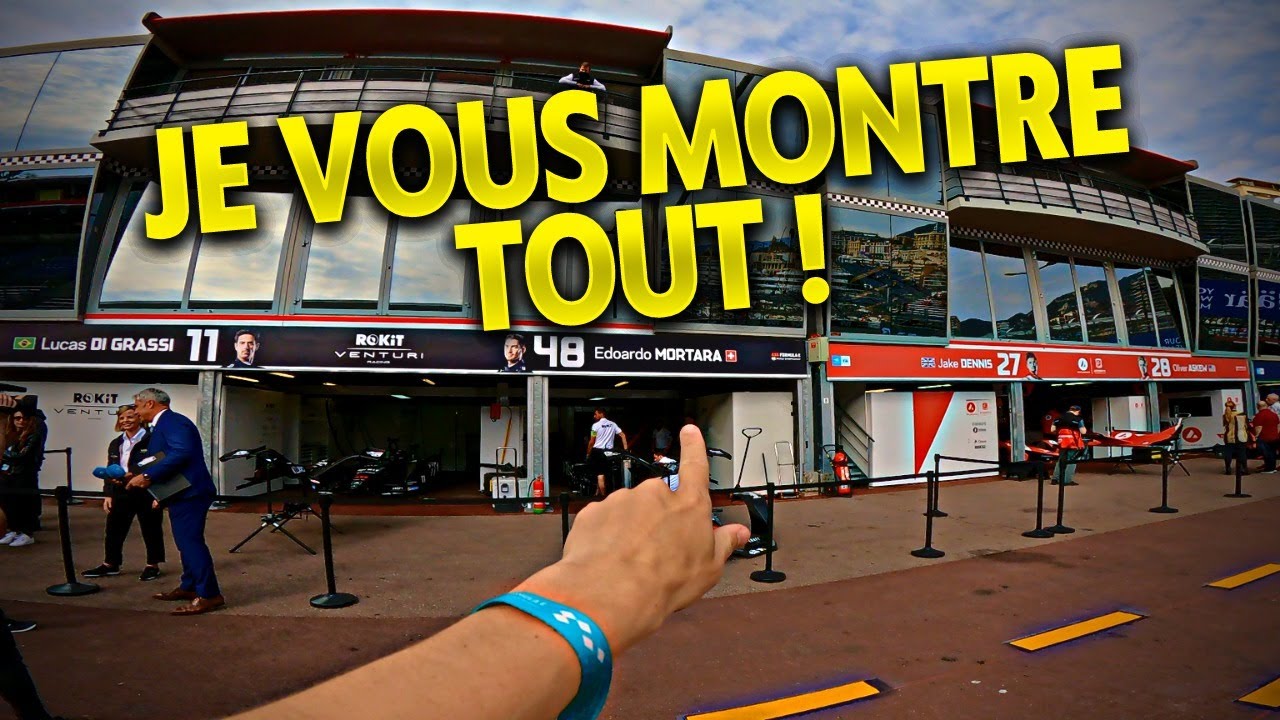 IMMERSION dans une TEAM PRO au GP de MONACO !