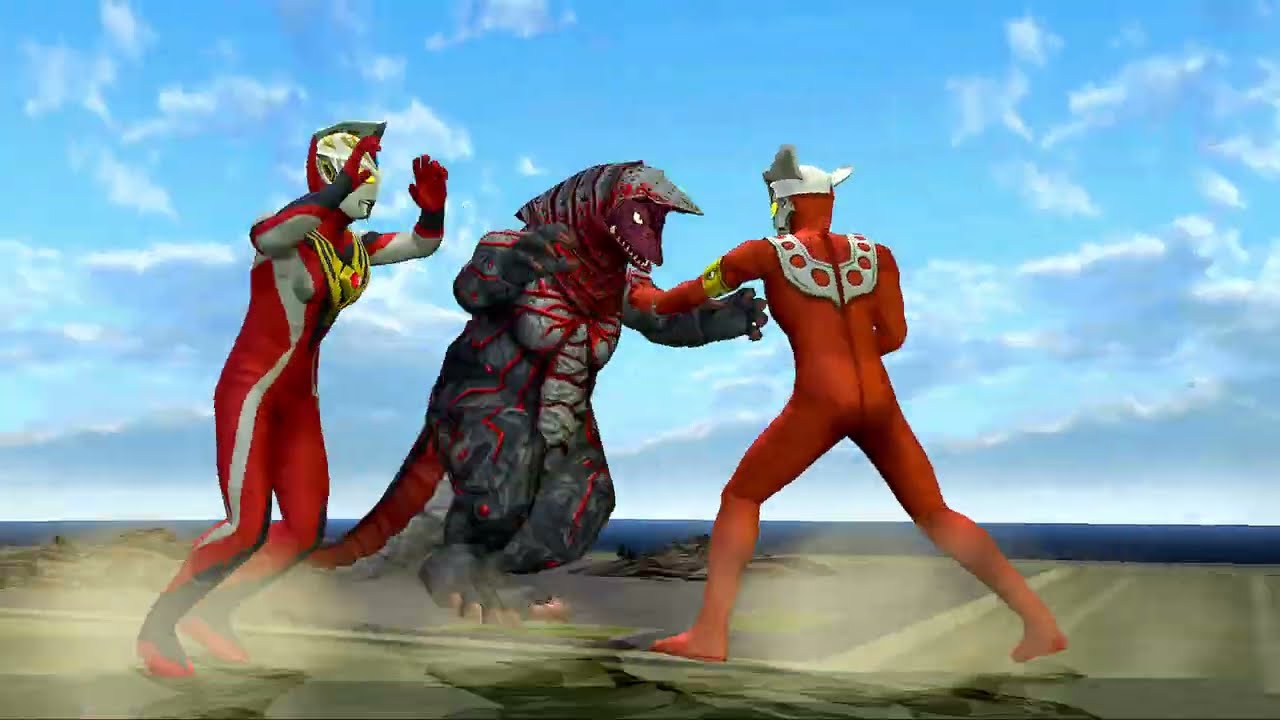Ultraman LEO VS. Ultraman Justice & Fire Golza - 1 Vs 2