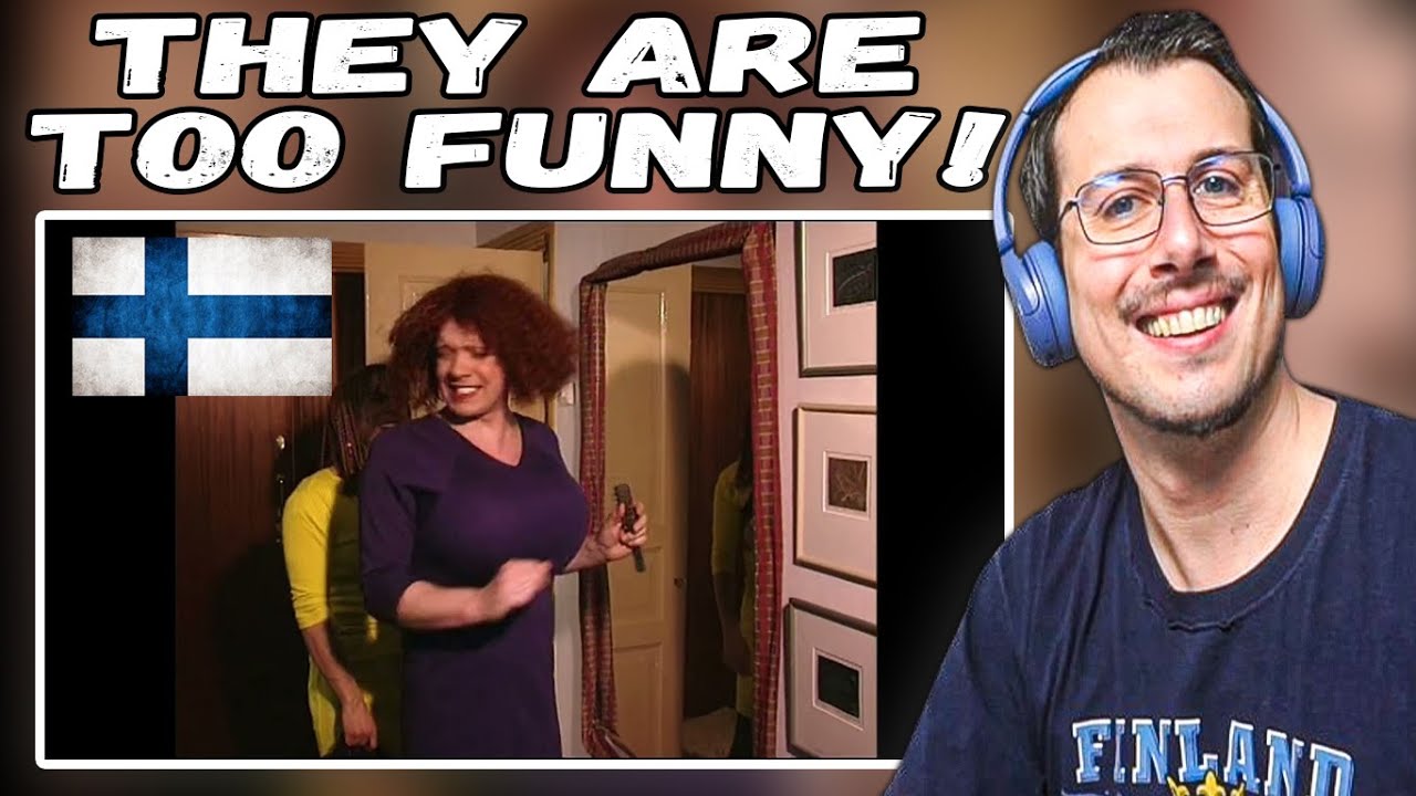 Italian Reacts To Kummeli - Satu ja Tuija Illanvietossa