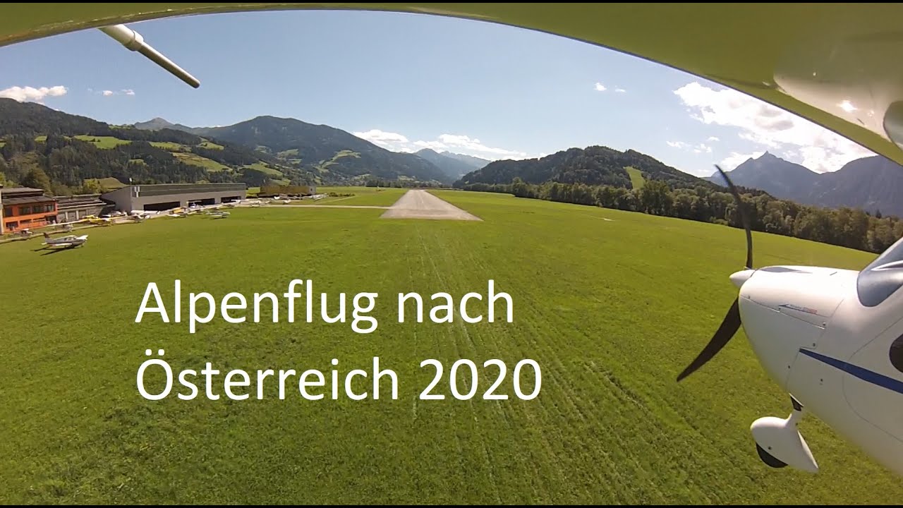 Alpenflug 2020 nach &Ouml;sterreich