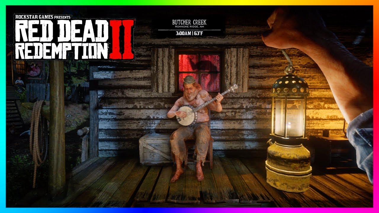 НЕ ходите в Бутчер-Крик в 3:00 утра в Red Dead Redemption 2, иначе случится то же самое! (RDR2)