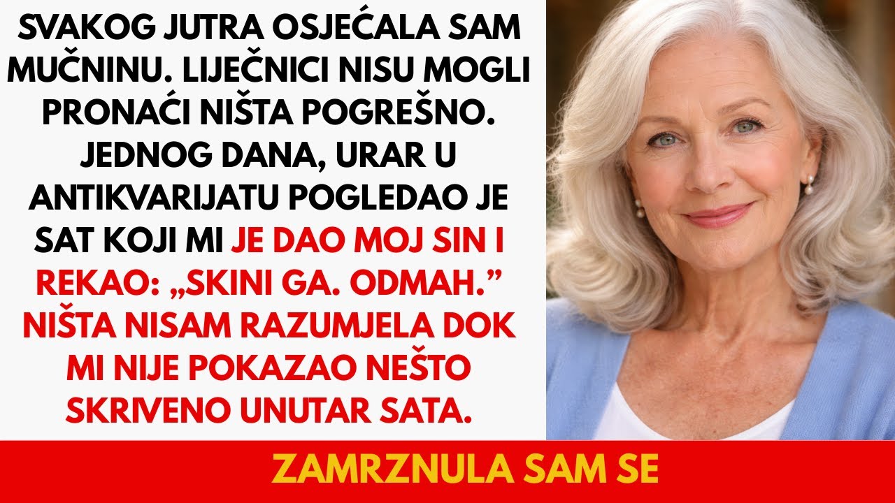 „Skini to odmah” — urar je otkrio što je bilo skriveno u satu koji mi je dao moj sin