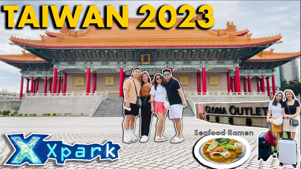 DIY Tour | Xpark + Gloria Outlets + Night Market in Ximending | Taiwan 2023 | Day 1