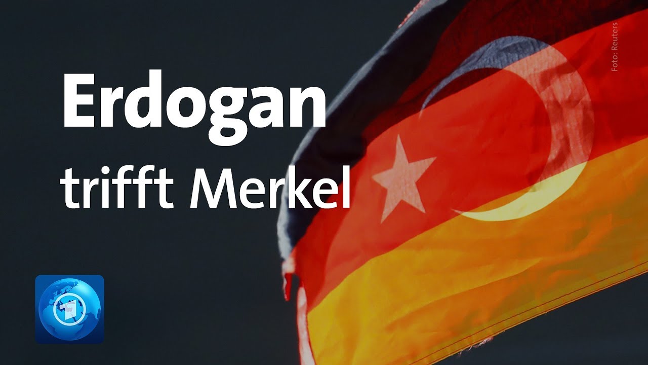 Recep Tayyip Erdogan trifft Angela Merkel