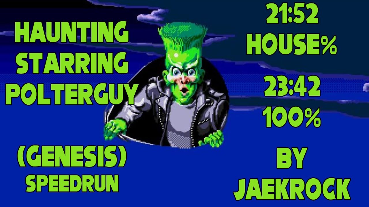 Haunting Starring Polterguy Speedrun 23:42 (old)