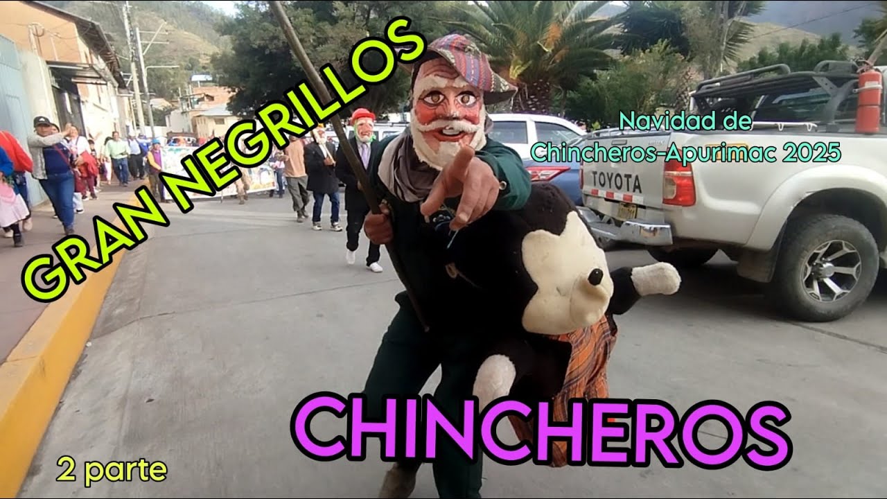 ¡INCREIBLE TRADICION! Así bailan los Negrillos en Chincheros | Navidad 2025