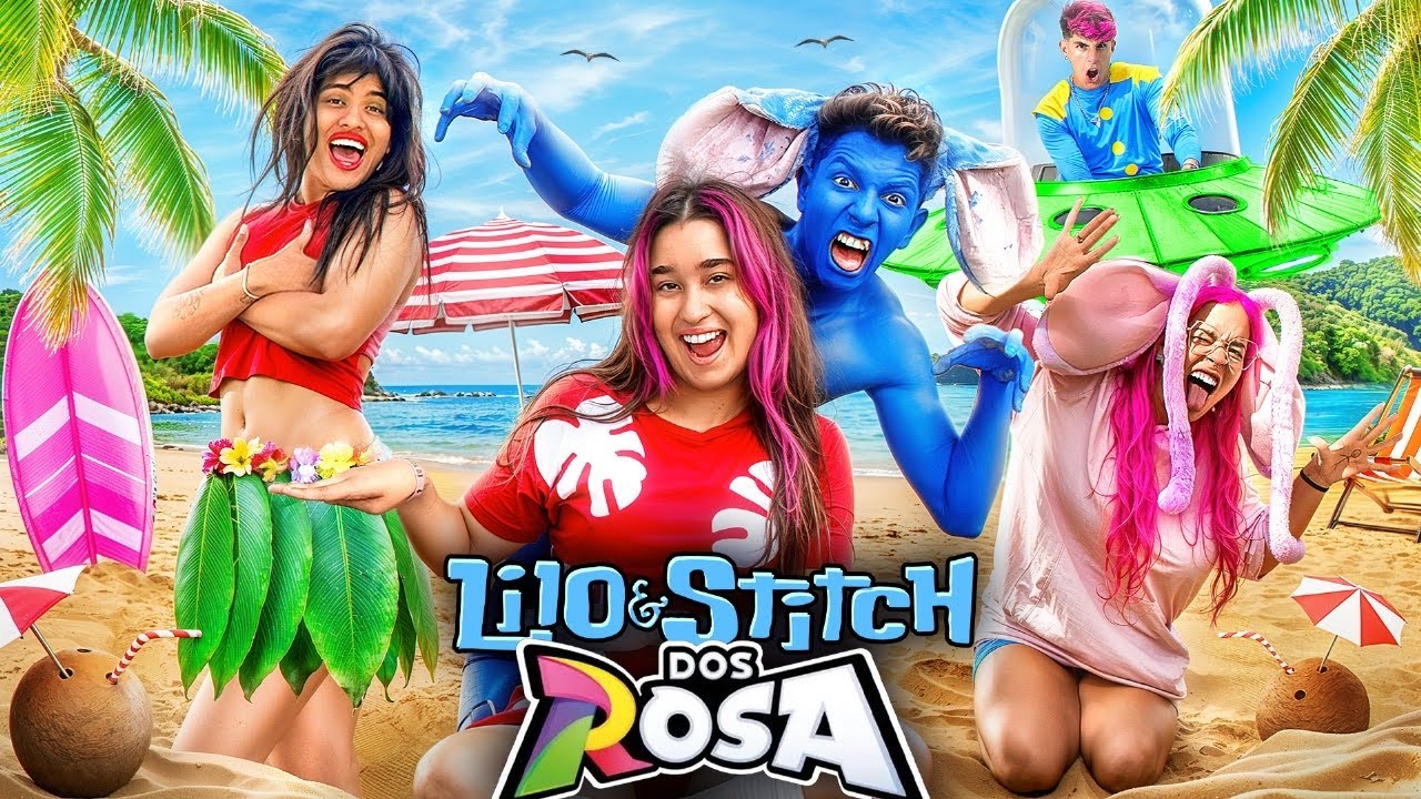 VIRAMOS A TURMA DO LILO & STITCH POR 24 HORAS *Dos Rosa