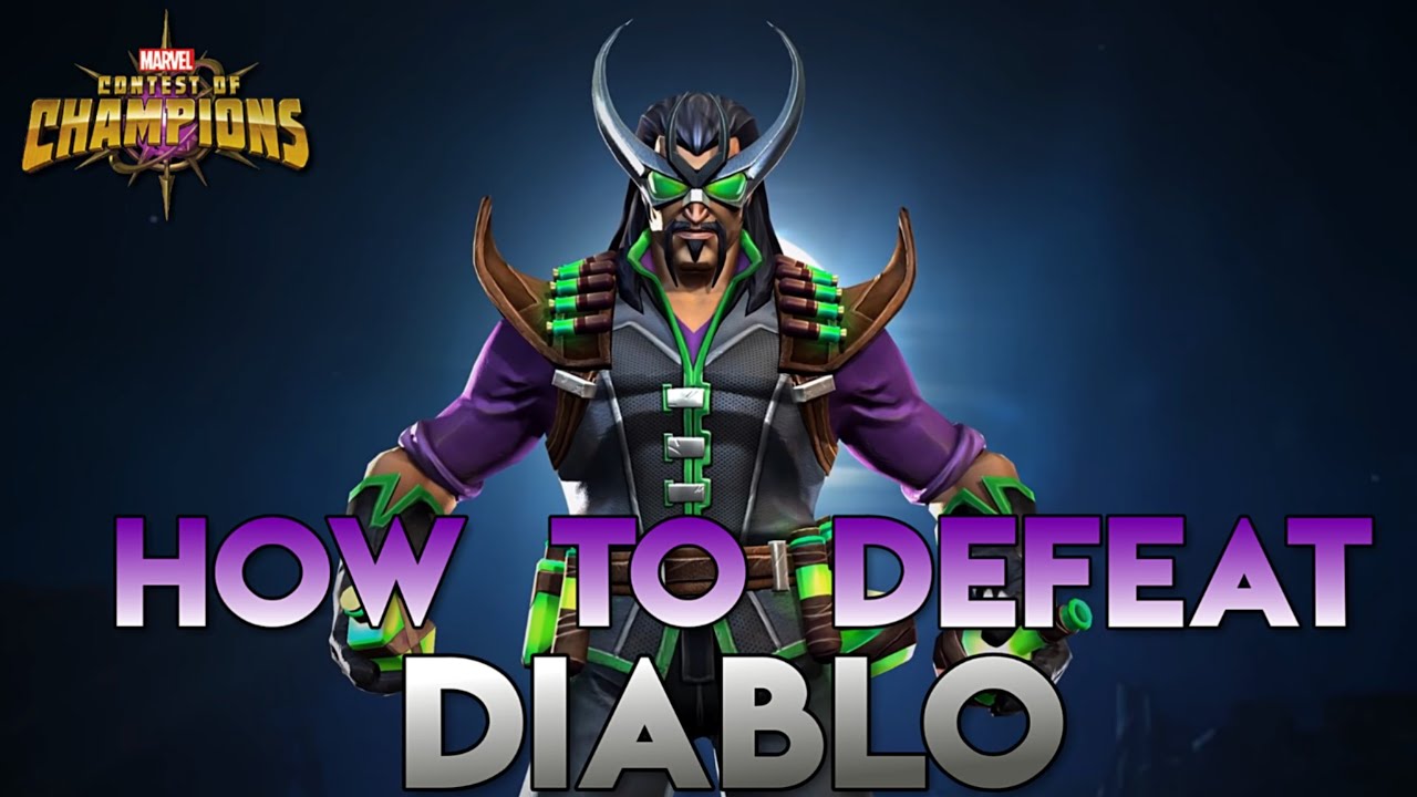 How to defeat Diablo (Uncollected) Fully Breakdown - Marvel Contest of Champions