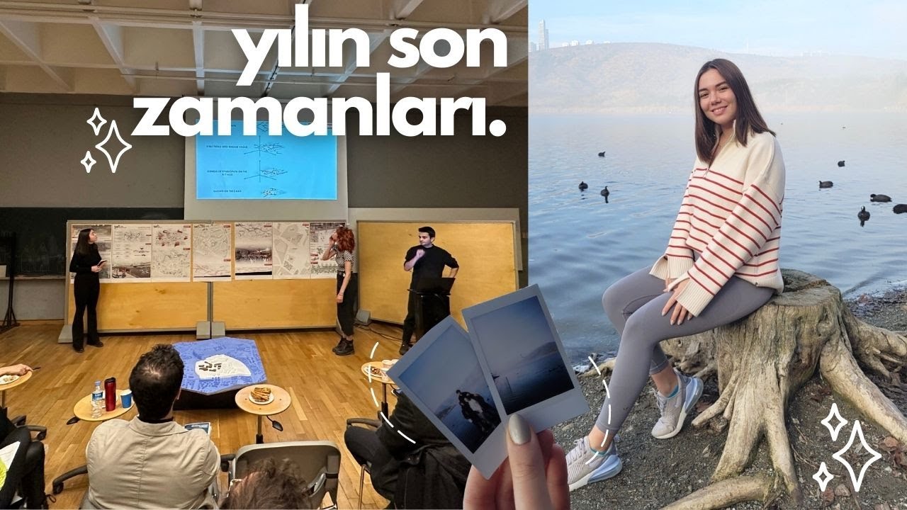 2022'nin Son Zamanları | Mimarlık Jüri ve Maket Süreci, Eymir Gezisi ODTÜ #Vlog
