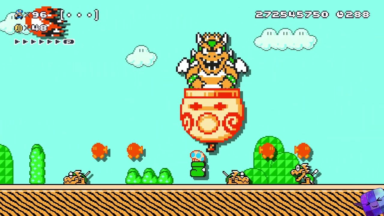 Super Mario Maker 2 🔧 Endless Challenge with Toad 9729 - 9736