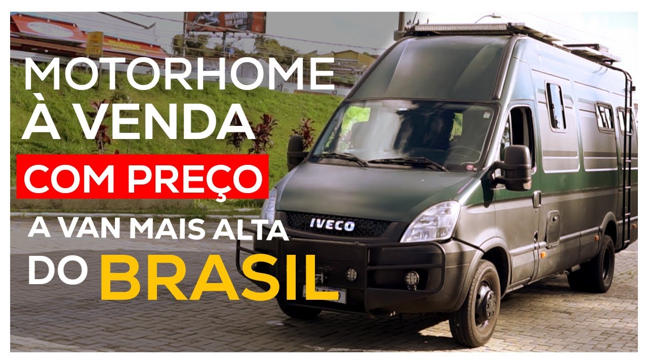 MOTORHOME IVECO À VENDA - PROJETO UNICO NO BRASIL.