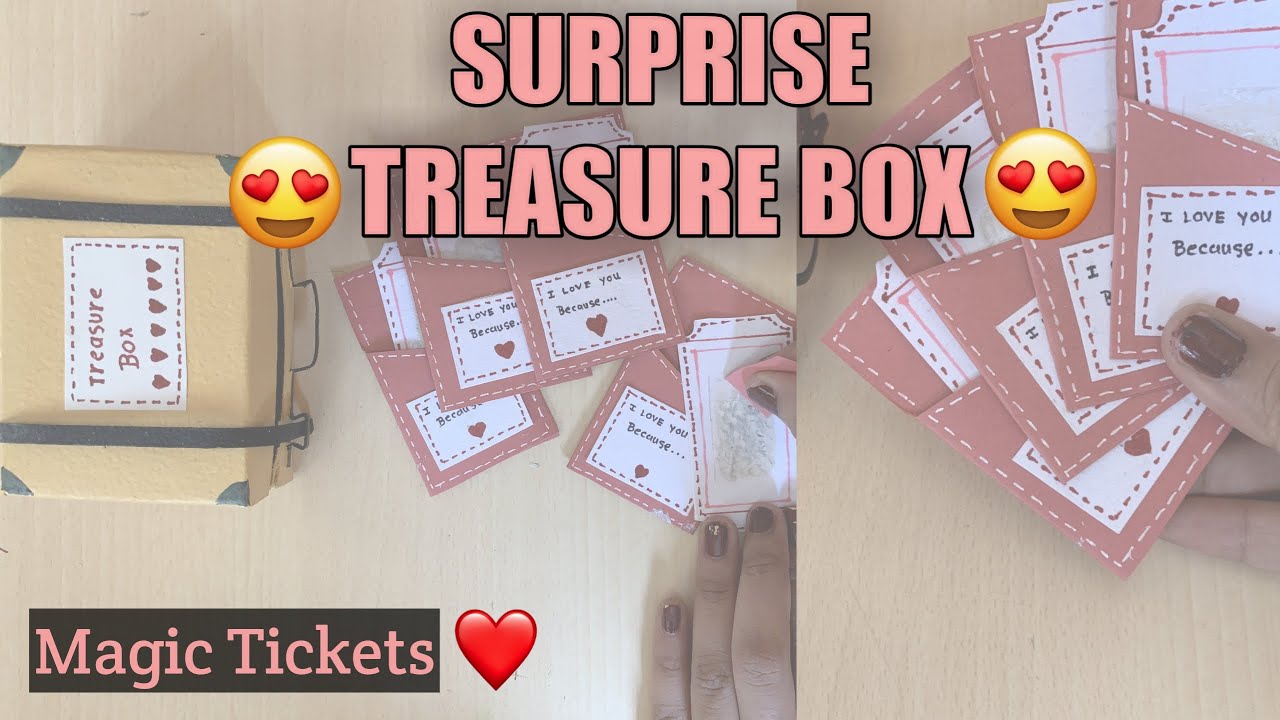 DIY Mini Love gift anyone can make 😍| Love Tickets | Magic card | Must Try!!
