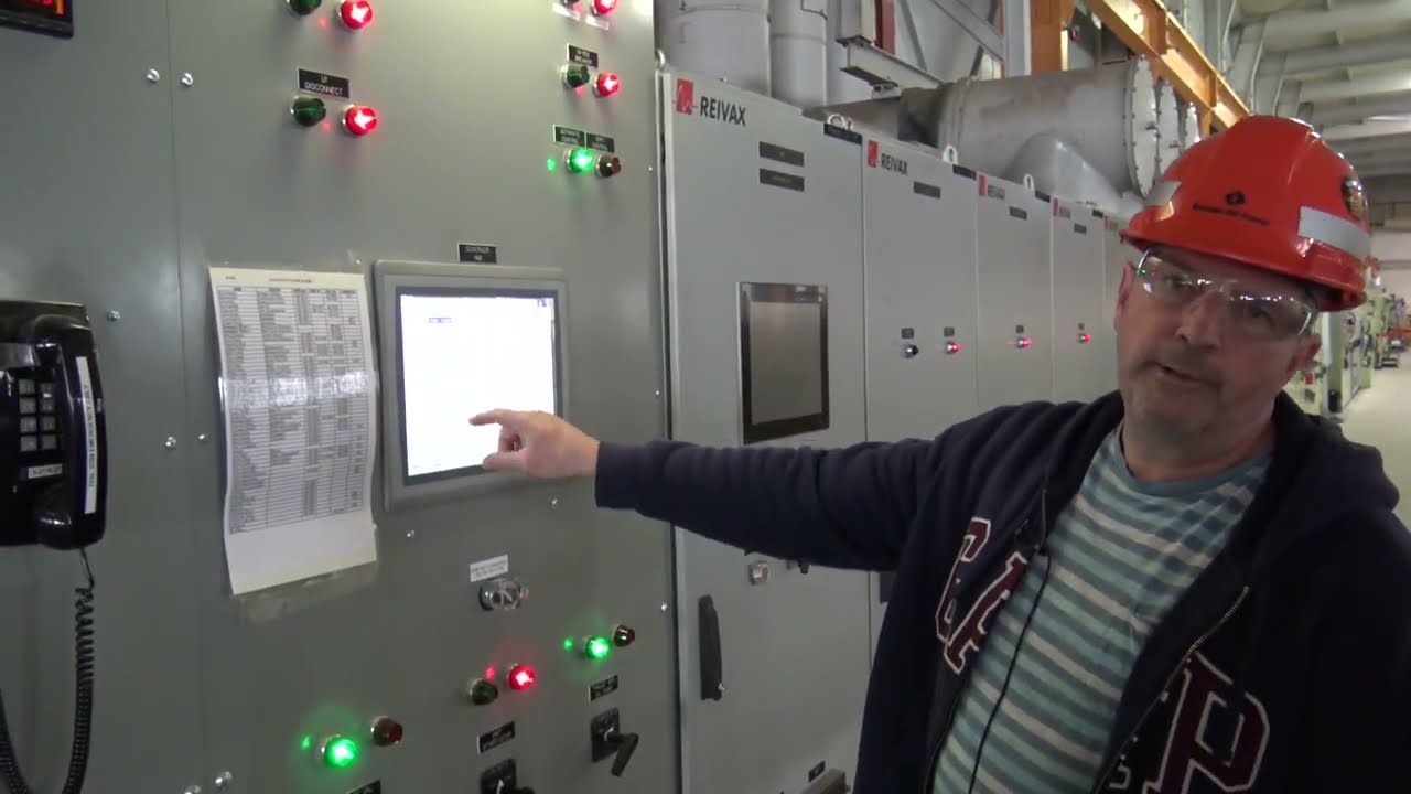 Inside Tour of Mactaquac Dam in New Brunswick