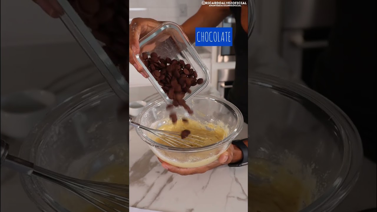 Cookie recheado de frigideira 😋😋 #receitas #receitasfaceis #receitasrapidas #cozinha #culinaria