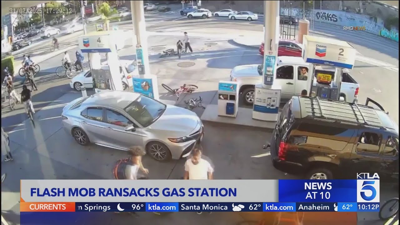 Flash mob robbers target Lincoln Heights convenience store