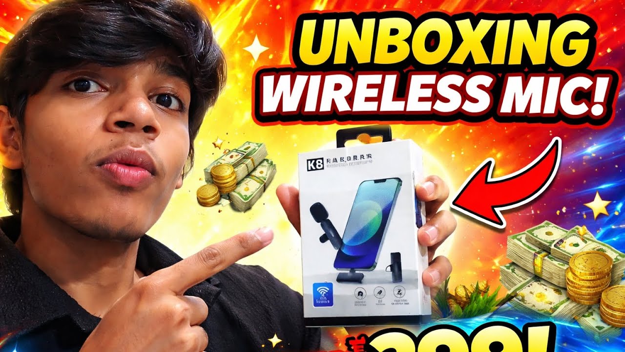 👉 “₹500Mein Wireless Mic? Sach Ya Scam! 😱”#video #ytvido 