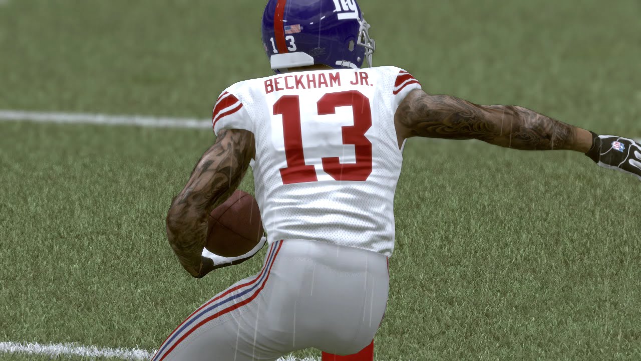 OBJ ONE HANDED TOUCHDOWN CATCH IN FIRST PLAYOFF GAME! Madden 16 Ultimate Team Budget Squad Gameplay