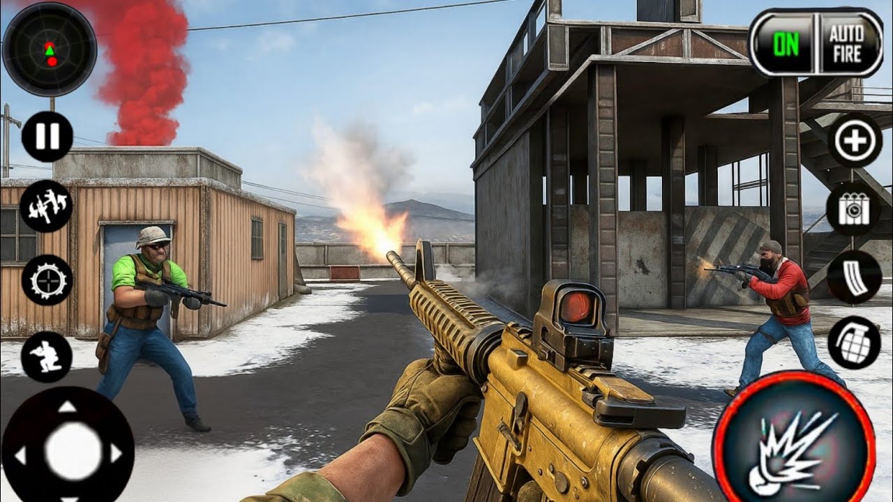 FPS Encounter Gun Shooting Games Android Gameplay 