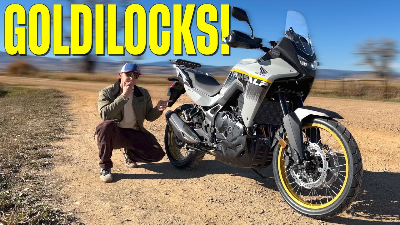 Правильный размер, правильная цена: Honda Transalp 2025 года — то, что надо!