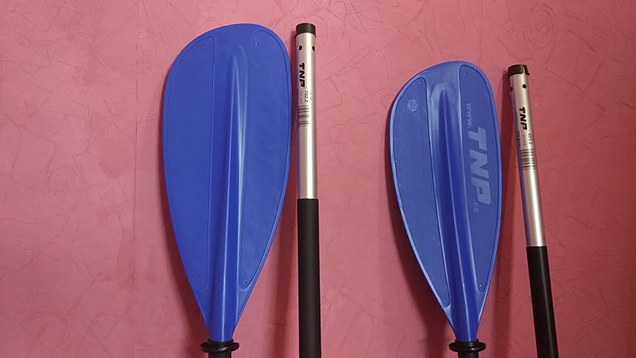 Облегченное весло TNP 603 VS обычного 702