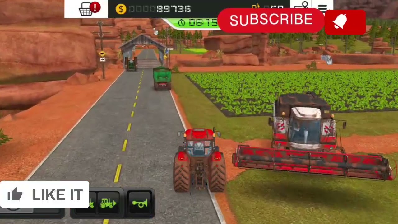 High graphics game's tractor farming game #trending #youtube #viralvideo #viral #games #foryou #fyp 