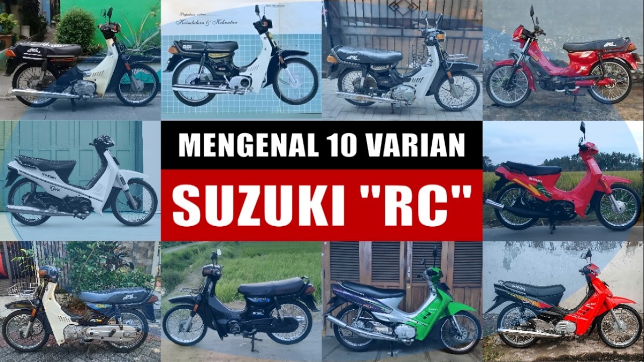 Sejatah Generasi SUZUKI RC series (1984-2004) || Jet Cooled