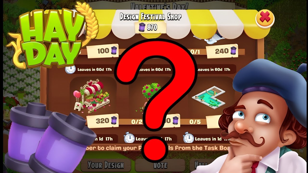 Hay Day - Design Festival Shop: Photo Reels (Guide)