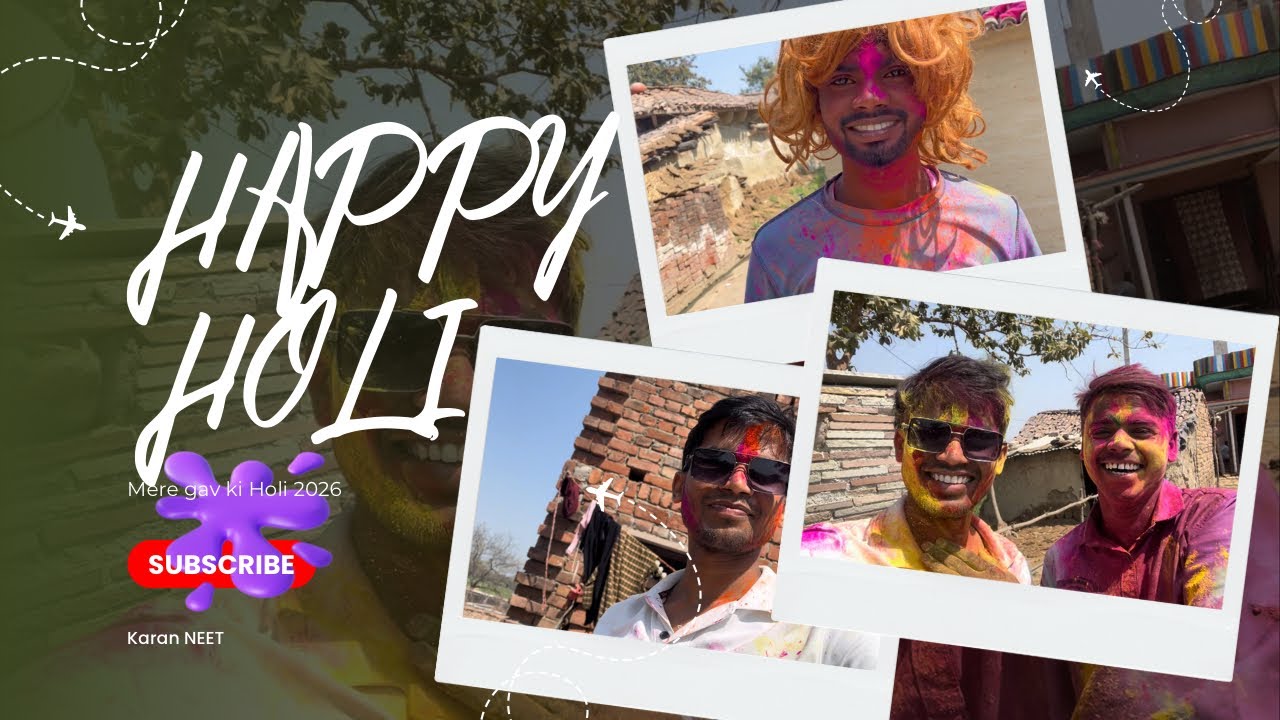 Gaon ki Holi 2026 🫟❤️💕 #holi #special