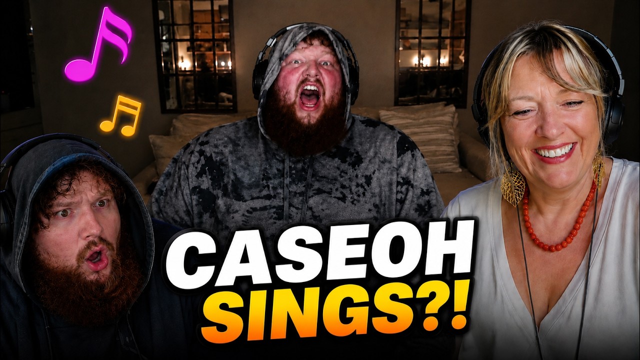 CaseOh реагирует на реакцию вокального коуча на его пение!!